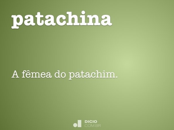 patachina