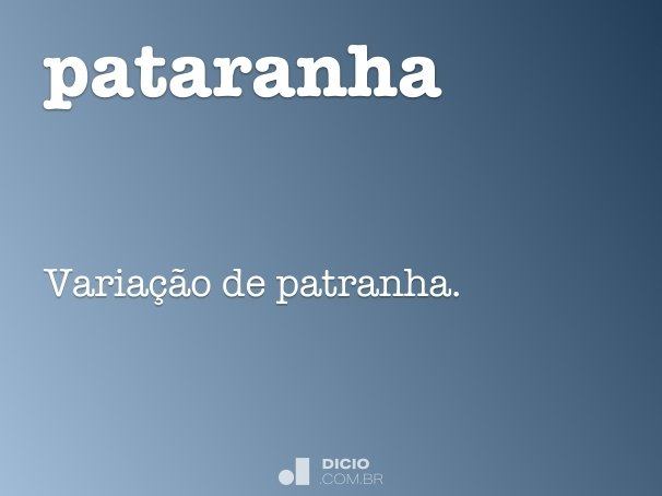 pataranha