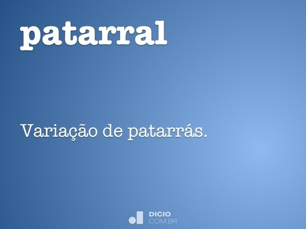 patarral