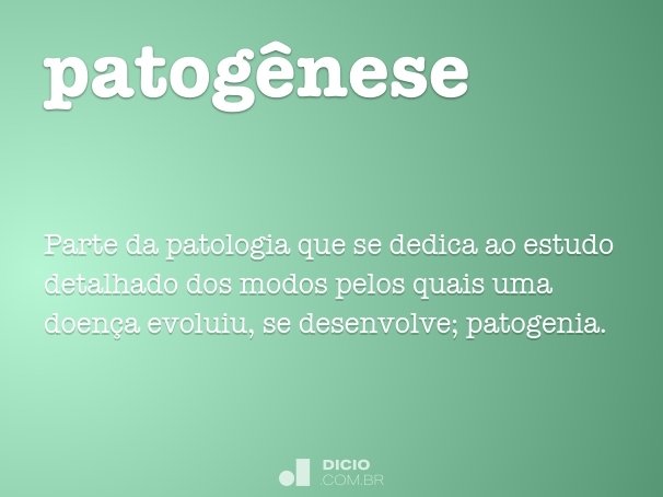 patogênese