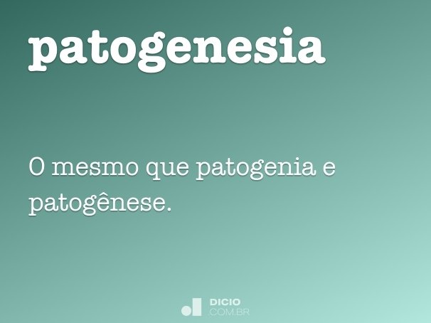 patogenesia