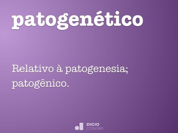 patogenético