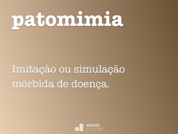 patomimia