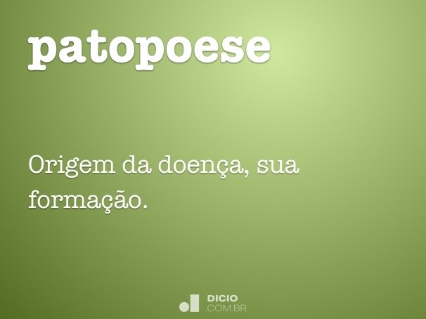 patopoese