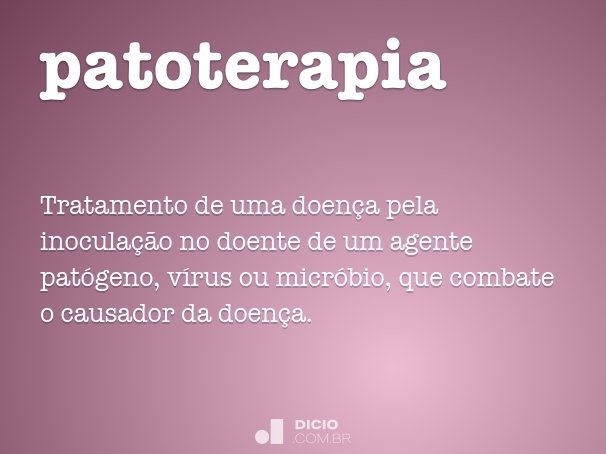patoterapia