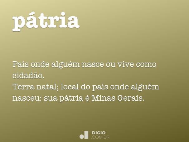 pátria