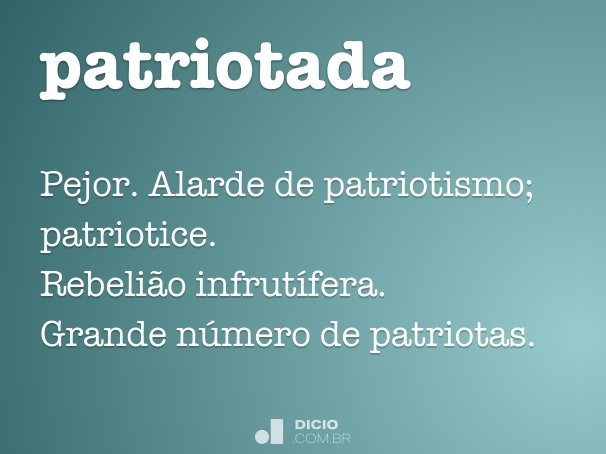 patriotada