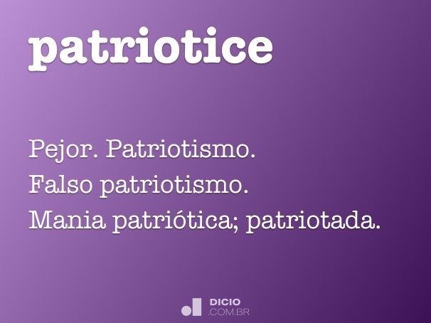 patriotice