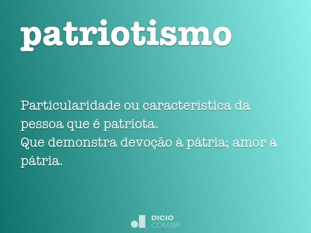 patriotismo