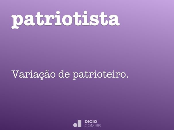 patriotista
