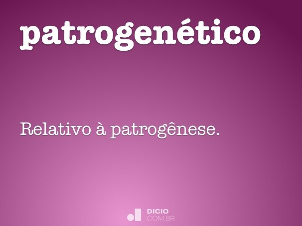 patrogenético