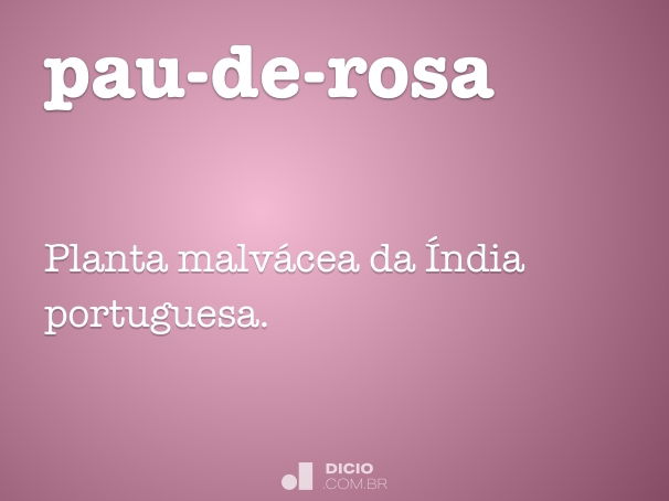 pau-de-rosa