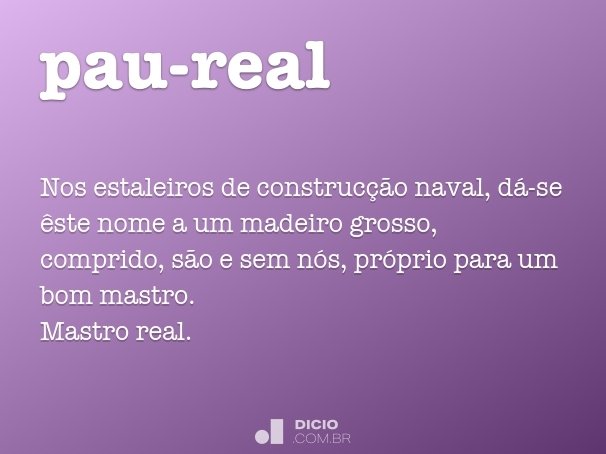 pau-real