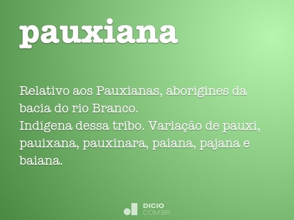pauxiana