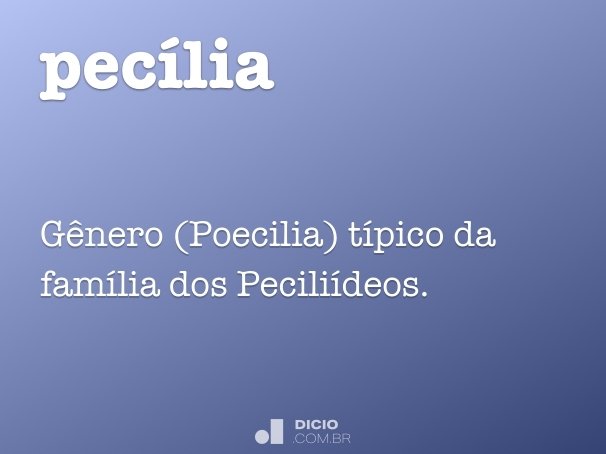 pecília