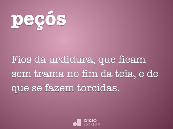 peçós