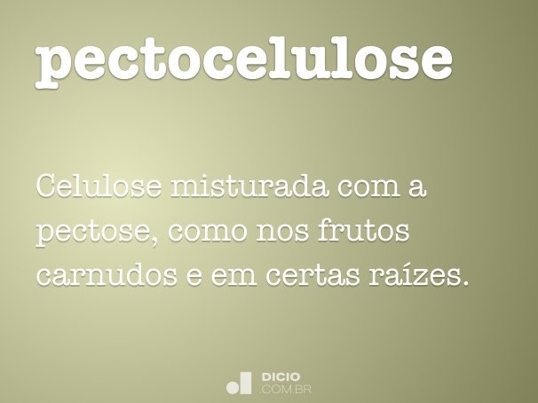 pectocelulose