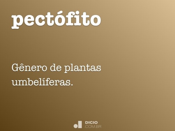 pectófito