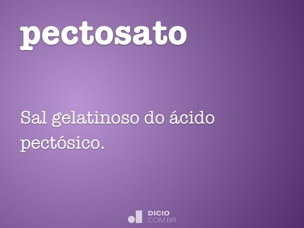 pectosato