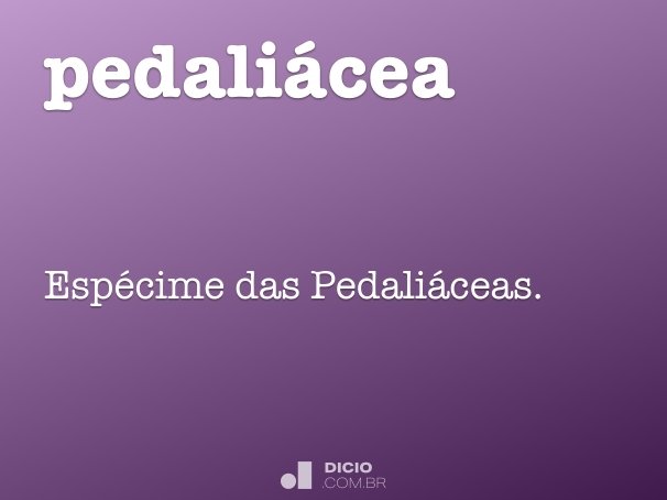 pedaliácea