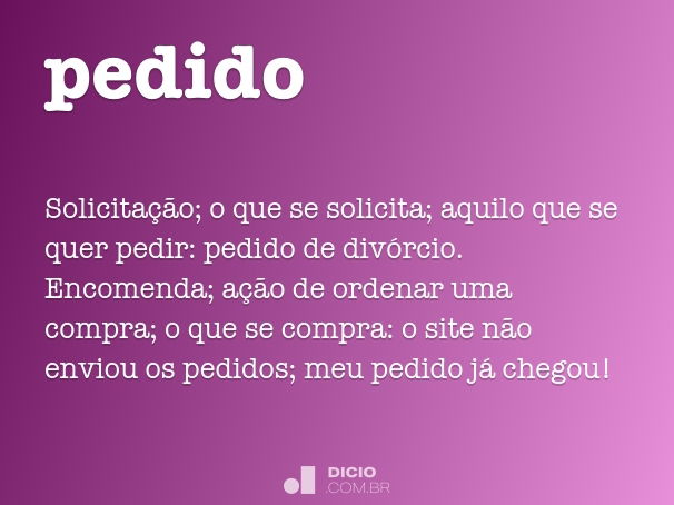 pedido