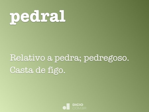 pedral