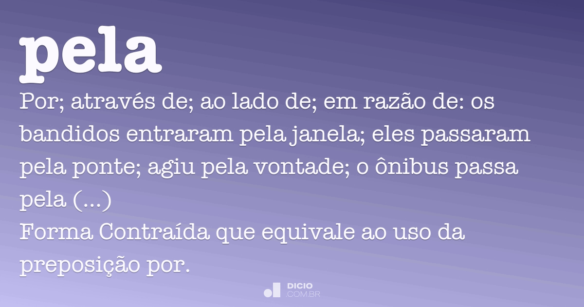 Pelé no dicionário: entenda o significado do novo adjetivo da Língua  Portuguesa e veja exemplos - Folha PE