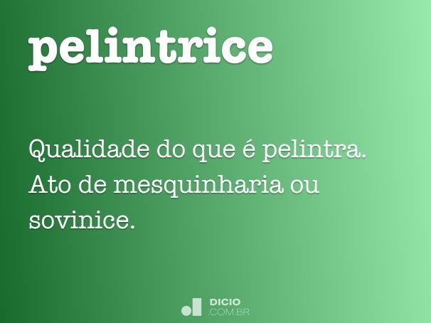 pelintrice