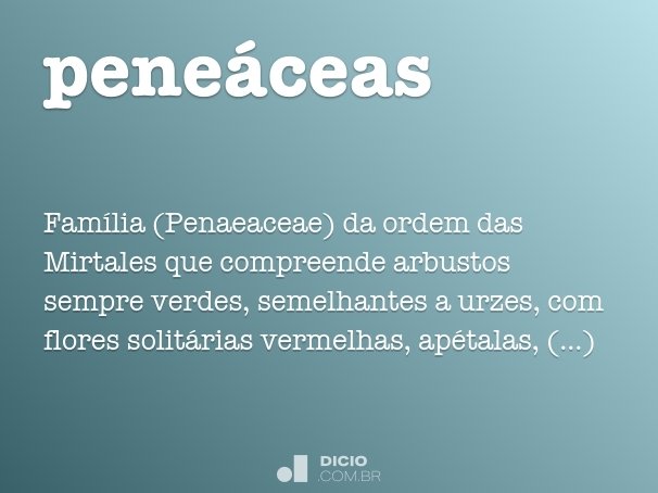 peneáceas