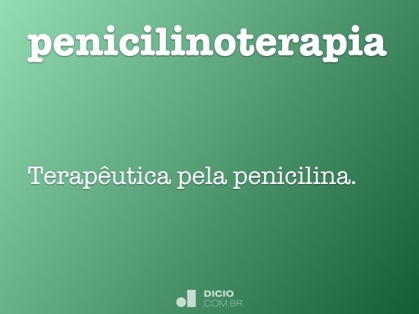 penicilinoterapia