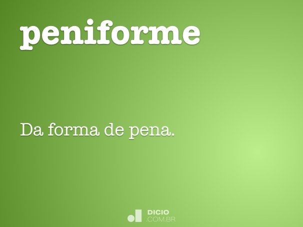 peniforme
