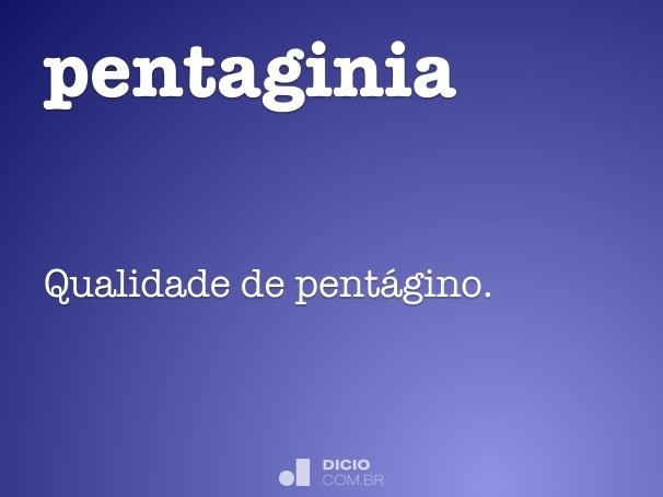 pentaginia