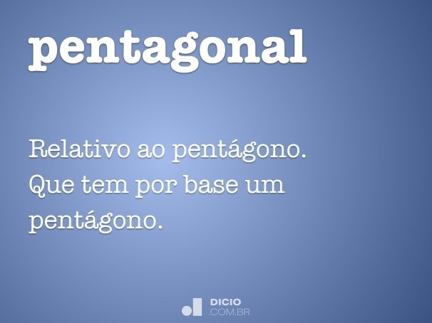 pentagonal