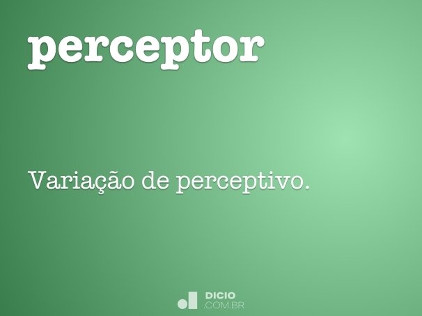 perceptor