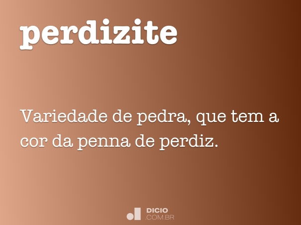 perdizite