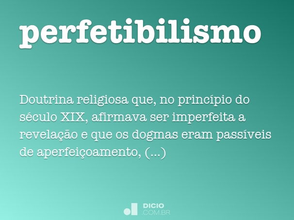 perfetibilismo