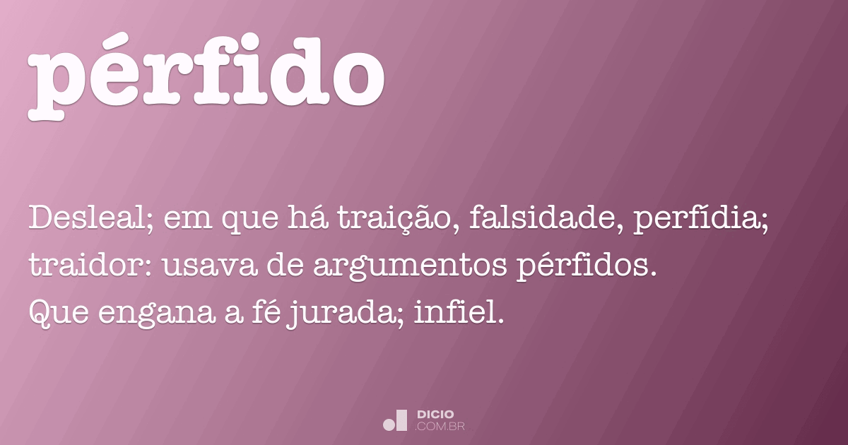 Pérfido Dicio, Dicionário Online de Português