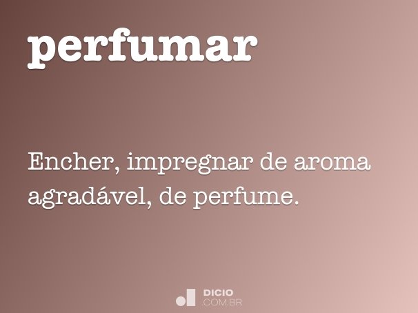 perfumar