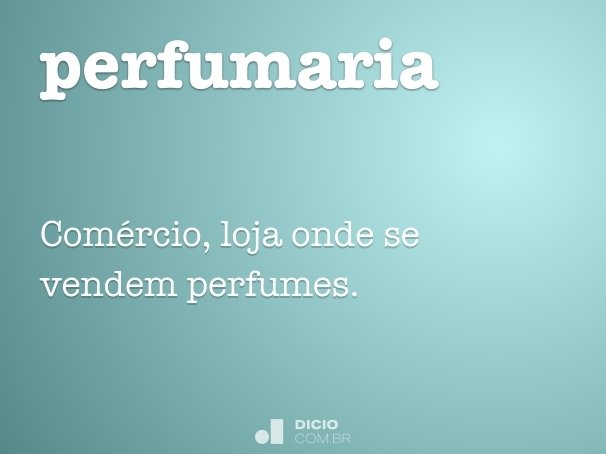 perfumaria