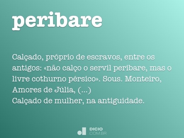 peribare