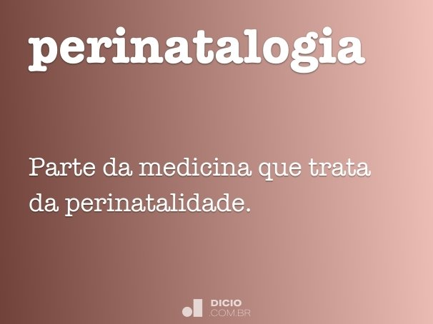 perinatalogia