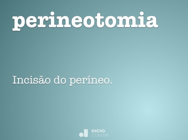 perineotomia