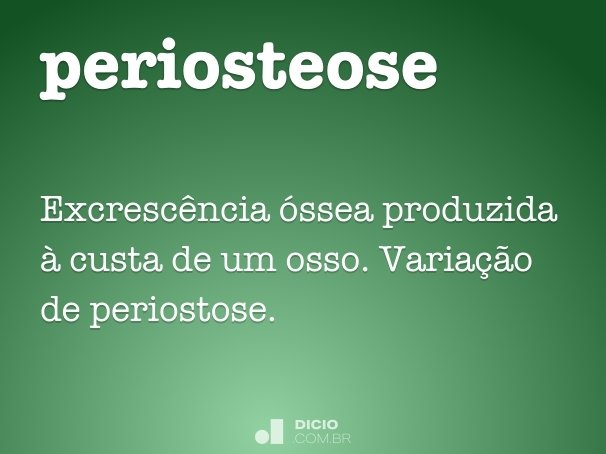 periosteose