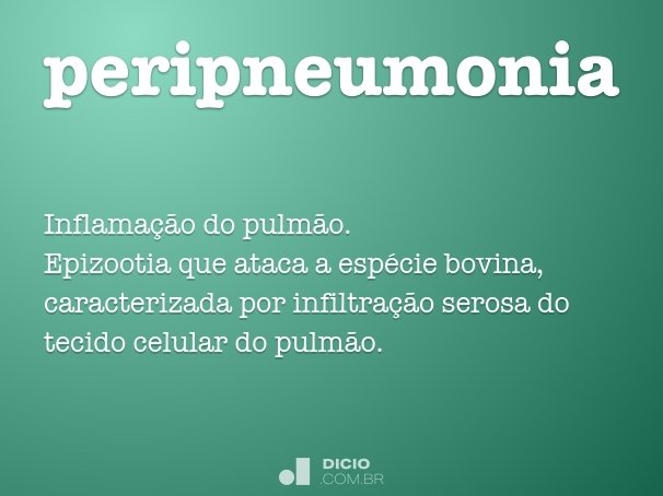 peripneumonia