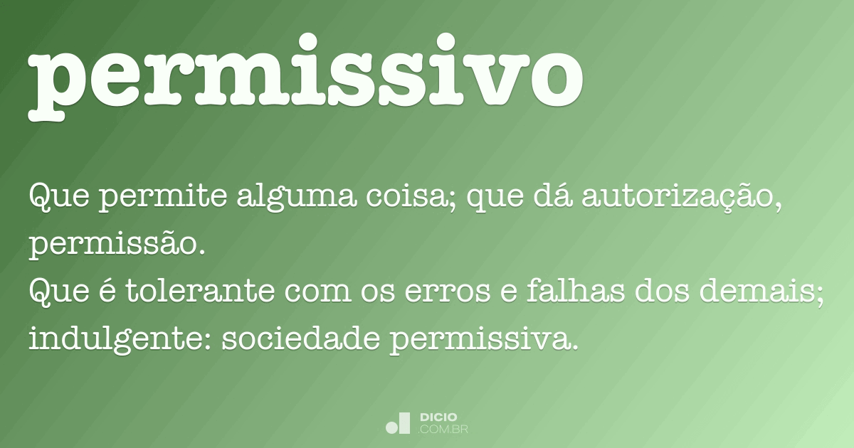 Permissivo Dicio, Dicionário Online de Português