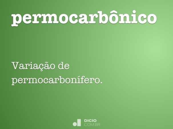 permocarbônico