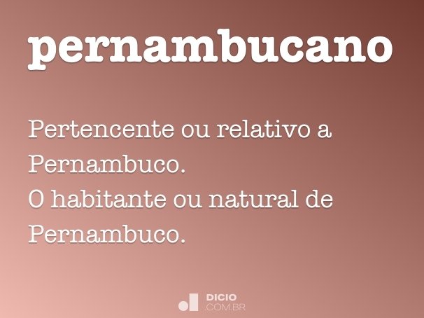 pernambucano