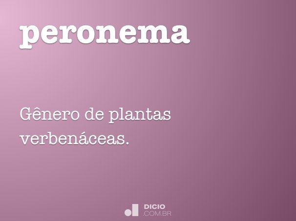 peronema