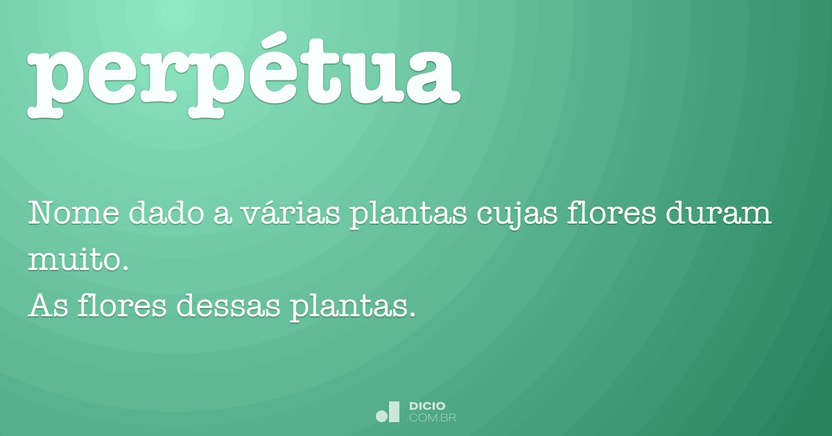 Perpétua Dicio, Dicionário Online de Português