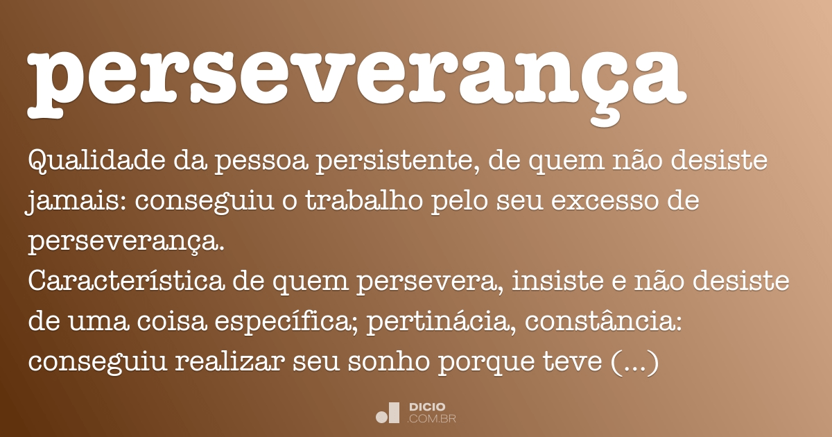 Featured image of post Imagens De Perseverança - Vem acompanhar a nossa quarta aula sobre a perseverança!